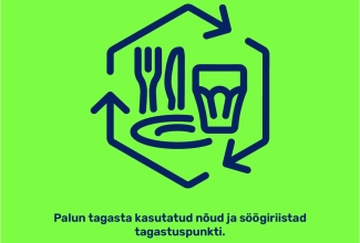 Korduskasutusnõude tagastuse illustratsioon